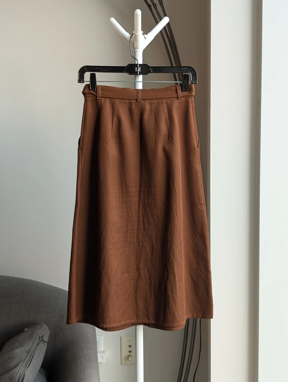 Sezane Buttoned Midi Skirt - Picture 2 of 4